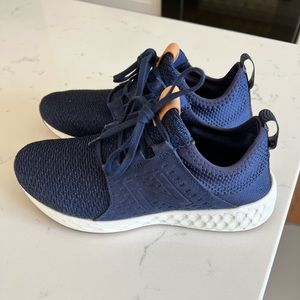 New Balance navy sneakers - worn once